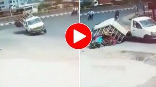 Viral Video: Indian Jugaad Fails When This Happens to Car Carrying 30 People. Watch