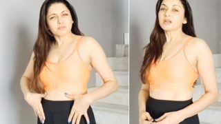 Bhagyashree Shows Legit Way to Reduce Belly Fat in Easy Workout Video - Check Viral Post