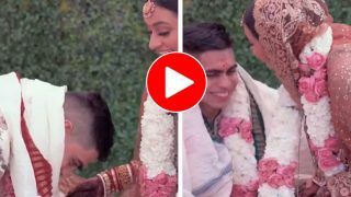 Bride Groom Video: शादी होते ही दूल्हे ने की ऐसी हरकत मेहमान भी चौंक गए, दुल्हन को तो यकीन भी नहीं हुआ- देखें वीडियो