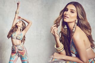 Tara Sutaria Looks Steamy Hot in Mimosa Plunge Bralette and Straight-Fit Pants, Check Price