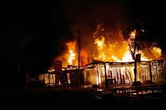 Massive Fire Breaks Out in Assam's Karbi Anglong, Properties Worth Lakhs Gutted