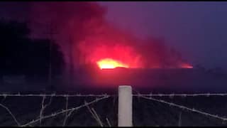 Fire Breaks Out At Crockery Factory In Delhi's Hamidpur Area, 23 Fire Tenders Engaged