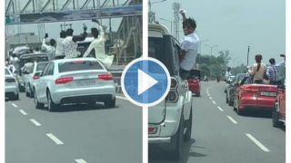 Viral Video: Groom & His Friends Dance in Open Audi, Stunt Costs Them a Fine of Rs 2 Lakh | Watch