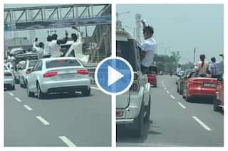 Viral Video: Groom & His Friends Dance in Open Audi, Stunt Costs Them a Fine of Rs 2 Lakh | Watch