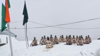Yoga Day 2022: ITBP Troops Perform Yoga At 17,000 Feet In Snow-Covered Ladakh. See Incredible Pics