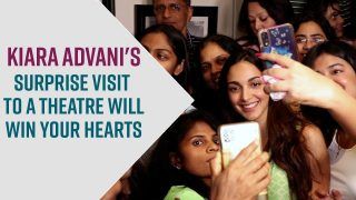 JugJugg Jeeyo: Actress Kiara Advani Makes A Surprise Visit To A Theatre, Her Humbleness Will Win Your Hearts - Watch Video