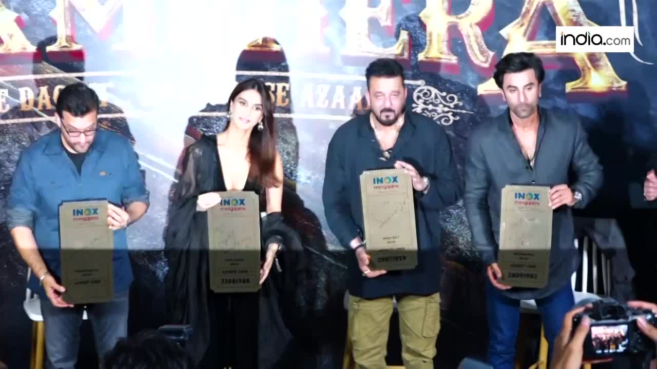 Shamshera Trailer Launch: Ranbir Kapoor To Play His First Ever Double In His Career, Sanjay Dutt Nails As An Antagonist - Watch Video