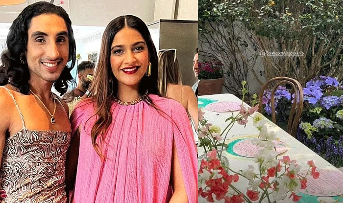 सोनम कपूर की गोद भराई की तस्वीरें वायरल, बच्चे के आने का सबको है बेसब्री से इंतजार