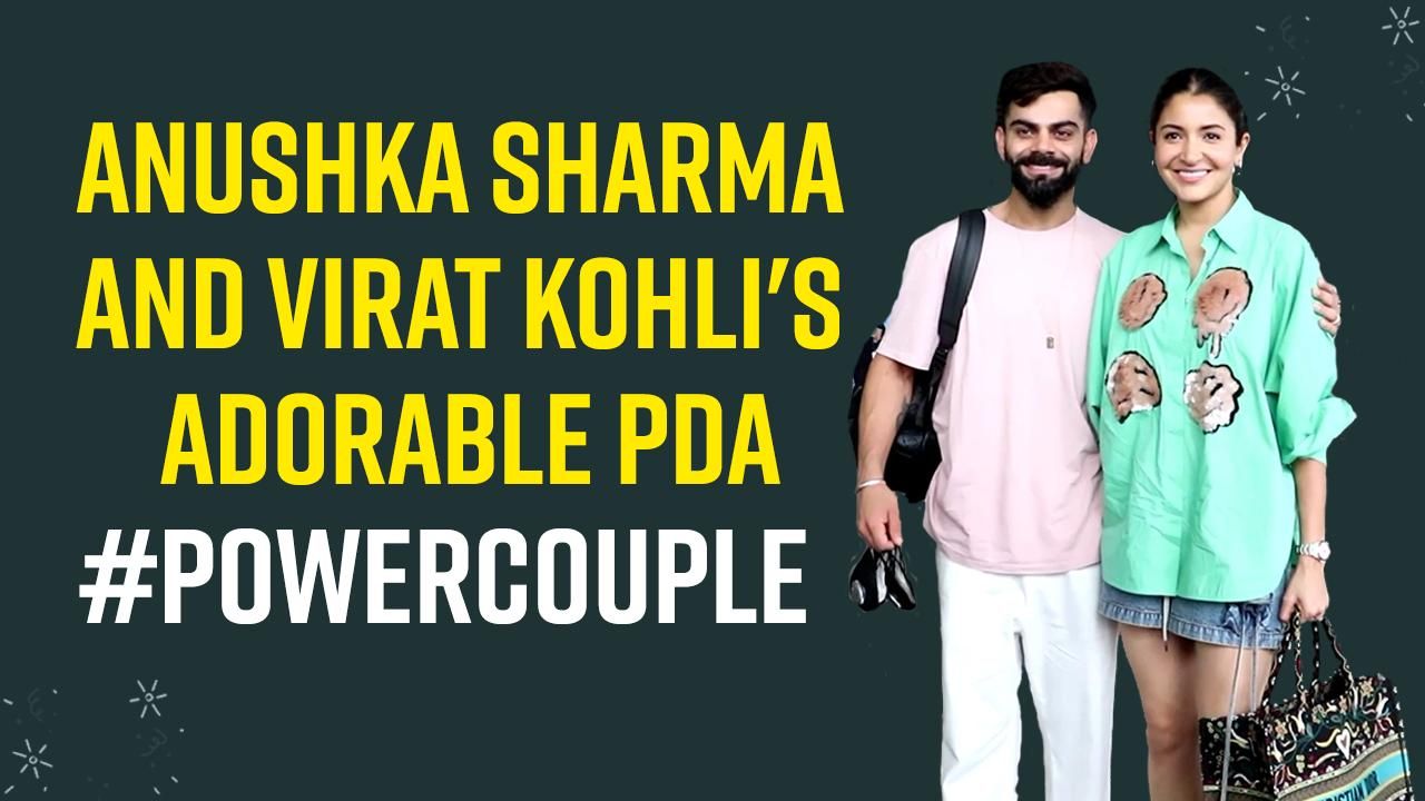 Anushka Sharma And Virat Kohli Snapped In Cool Casuals At Airport, Their  Adorable PDA Will Melt Your Heart - Watch Video