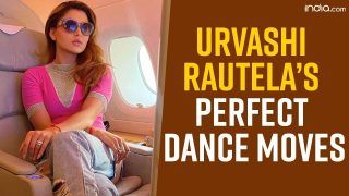 Urvashi Rautela Viral Video: Urvashi Rautela Dances on BlockBuster Song POPOPO In Flight, Netizens Can't Take Their Eyes Off