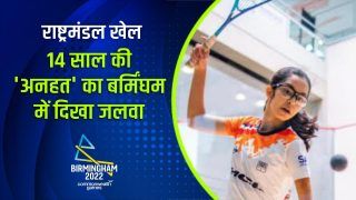 CWG Exclusive Interview: बर्मिंघम में भारत की ओर से Squash खेलने पहुंची 14 वर्षीय अनहत की कहानी उन्हीं की जुबानी | Watch Video 
