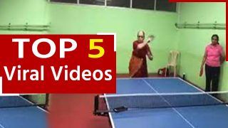 Viral Video: पूर्व टेबल टेनिस प्लेयर बुढ़ापे में भी दिखा रही हैं दमदार स्किलस। देखें