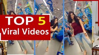 Viral video: मेट्रो में लड़की का डांस वीडियो हुआ वायरल, रील बनाने का शौक अब पहुंचा सकता है हवालात। जानें  कैसे