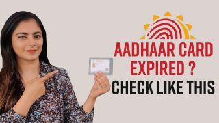 Aadhaar Card Video: Aadhaar Card Also Expires, You Can Check Like This - Watch