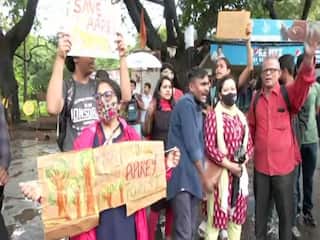 Mumbai: Residents Protest Against Building of Aarey Metro Car Shed in Forest; Aaditya Thackeray Joins in