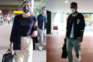जर्मनी से अपनी सर्जरी कराकर स्वदेश लौटे केएल राहुल, एयरपोर्ट पर गर्लफ्रेंड अथिया शेट्टी में दिखीं साथ- VIDEO