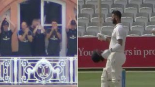 WATCH: Cheteshwar Pujara Gets Standing Ovation at Lord's After 3rd Double-Century For Sussex in County, Harbhajan Singh's Response Goes VIRAL