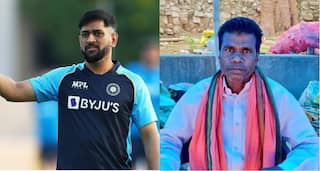 MS Dhoni Receiving Knee Treatment From Ranchi 'Vaidya'