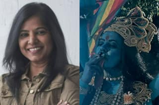 लीना मणिमेकलई के नए पोस्ट ने फिर मचाया हंगामा, अब 'शिव-पार्वती' को सिगरेट पीते दिखाया- तस्वीरें वायरल