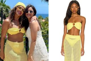 Priyanka Chopra Celebrates Her 40th in Rs 34K Super Sexy Lime Yellow Mesh Bikini Set - Check Details Here