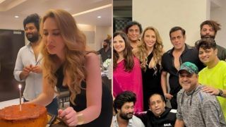 Salman Khan - Iulia Vantur Pose Closely, Twin in Black at Her Birthday Party, Fans Ask ‘Shaadi Kab Karoge?'