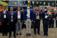 Indian Flag Hoisted At CWG Village In Birmingham