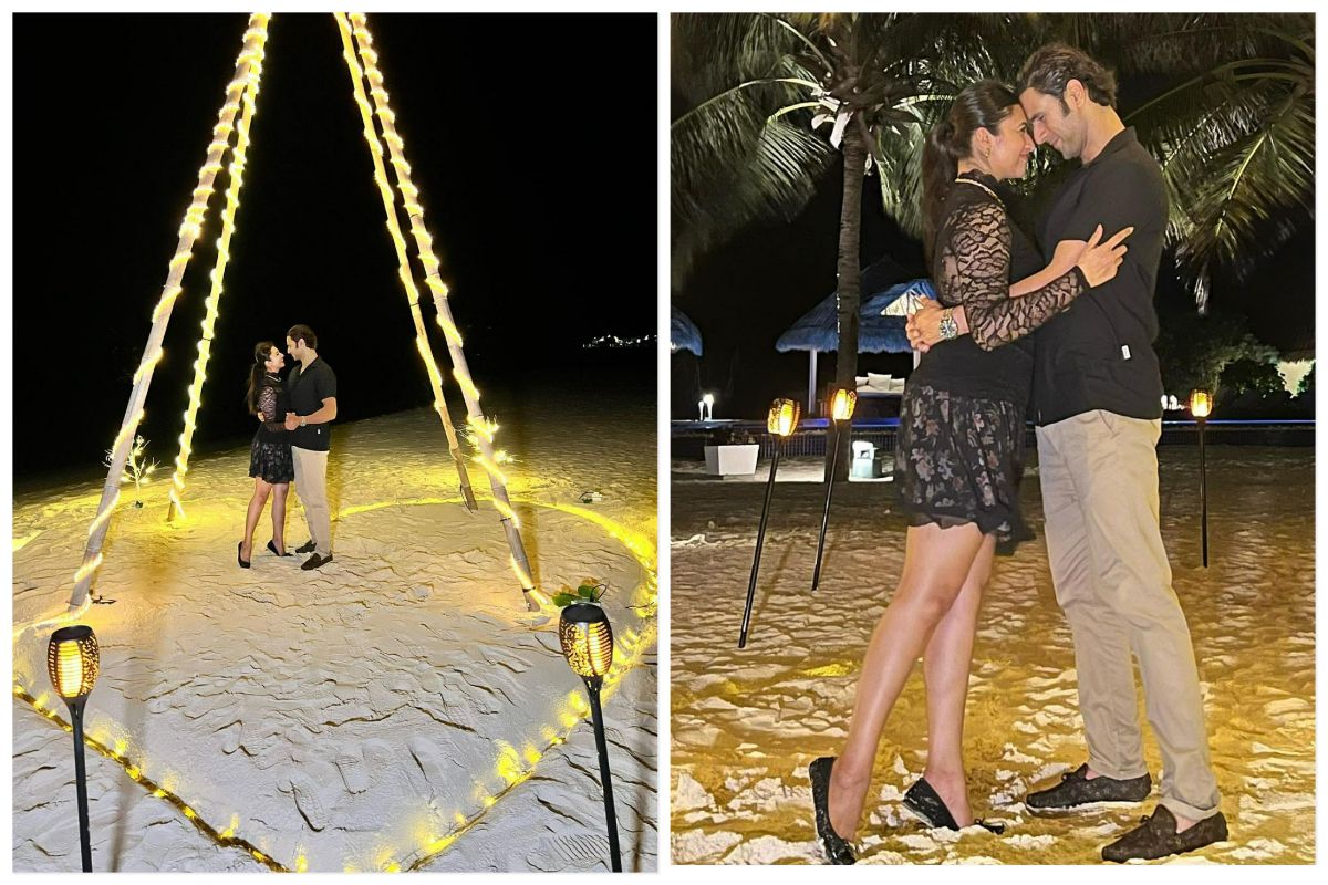 1200px x 800px - Divyanka Tripathi-Vivek Dahiya Get Romantic In Maldives On Their 6th  Wedding Anniversary- See Pics