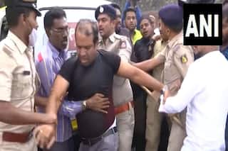 Congress Supporter Threatens Self Immolation During Protest Against ACB Raids on Party MLA