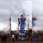 MS Dhoni Birthday: Fans Make MASSIVE 41 Feet Cutout of CSK Captain in Vijayawada District | VIRAL PIC