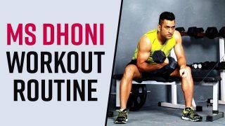 MS Dhoni Workout Routine Video: This is How Dhoni Stays Fit at 41 | Watch