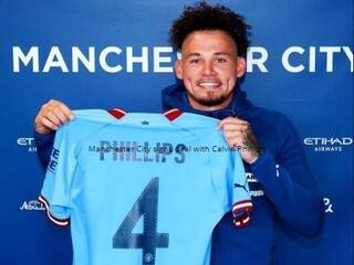 मैनचेस्टर सिटी ने केल्विन फिलिप्स के साथ किया करार