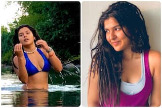 बीच समंदर में बोल्ड हुईं तारक मेहता की 'सोनू भिड़े', बिकिनी में समंदर किनारे रेत पर लेटकर दिए ऐसे पोज