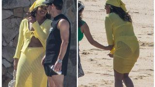 On 40th Birthday, Priyanka Chopra Stuns In Yellow Mesh Ensemble Over Matching Bikini As She Celebrates With Nick Jonas, Parineeti Chopra & Others On Beach- See Viral Pics