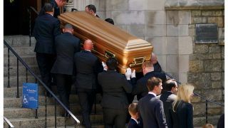 Donald Trump And Family Attend Ivana Trump's Funeral In NYC
