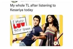 Ranbir-Alia's New Romantic Track 'Kesariya' From Brahmastra Trolled For 'Love Storiya'