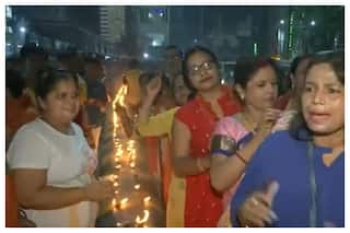 Deoghar Airport: People Light Diyas Ahead of PM's Arrival For Historic Inauguration