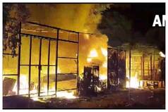 Rajasthan: Major Fire Breaks Out In Vegetable Market, Dholpur, Many Shops Burnt To Ashes