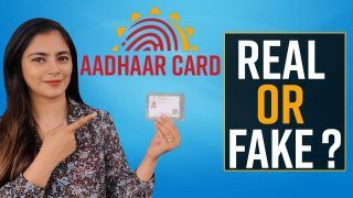 Beware, Your Aadhaar Number Can be Fake Too! Know if Your Aadhaar Card is Real or Fake | Watch Video