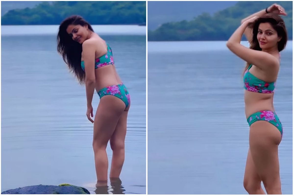 Ribina Khaan Xxx Video - Rubina Dilaik Channels Her Inner Mermaid While Posing In A Floral Bikini On  Vacation With Hubby Abhinav Shukla- See Pics & Video