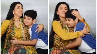 Anupamaa Rupali Ganguly Hugs Son Rudransh As He Returns From School, Calls It Her Favourite 'Jadoo Ki Jhappi'- Video Viral