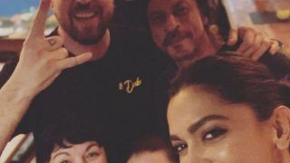 Shah Rukh Khan-Deepika Padukone Pose With Fans In This VIRAL PIC From Sets Of 'Pathaan' In Spain
