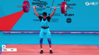 Sanket Sargar Settles For Silver in Men's 55kg Weightlifting to Help India Open Medal Tally