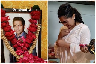 Deepesh Bhan's Death: Angoori Bhabhi Aka Shubhangi Atre Cries Inconsolably At Her Late Co-Star's Prayer Meet- Watch