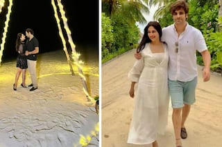 Divyanka Tripathi ने मालदीव में मनाई शादी की सालगिरह, कैमरे के सामने ही पति संग की ये 'शरारत'