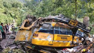 BREAKING: 16, Including School Children, Dead After Bus en Route Kullu Falls Into Gorge 