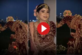 Dulhan Ka Video: बारात आने में हुई देरी तो परेशान हो उठी दुल्हन, गैलरी में लटककर दूल्हे को देखने लगी- देखें वीडियो
