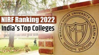 NIRF Ranking 2022: Check List of India's Top 50 Colleges