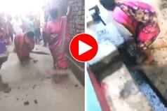 Viral Video: Two Aunties Fight Over Trash, Throw Gutter Water At Each Other. Watch