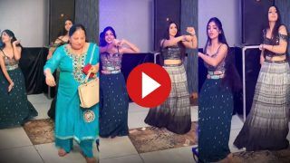Ladki Ka Dance: लड़कियों ने स्टेज पर जबरदस्त डांस से काट दिए धर्राटे, मम्मी तो नोट उड़ाने लगीं- देखें वीडियो