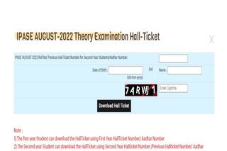 AP Inter Supplementary Exam Hall Ticket 2022 Released; Exam Begins From August 03